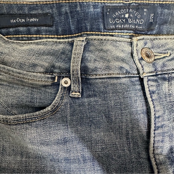 Lucky Brand Hayden Mid Rise Skinny Jeans - size 2/26 - Picture 2 of 7